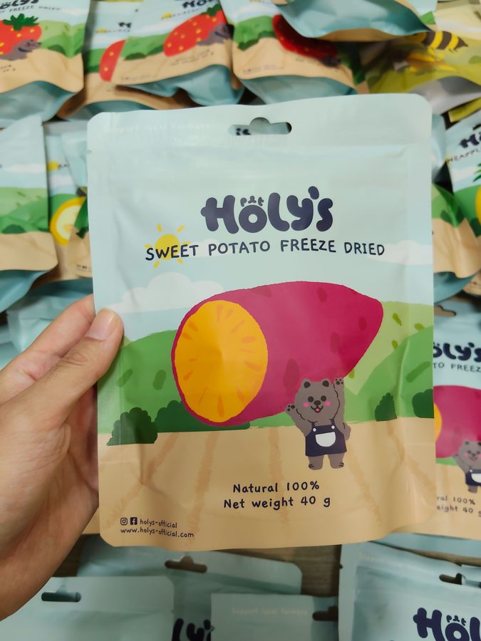 Holy's 地瓜乾商品照，大仔家